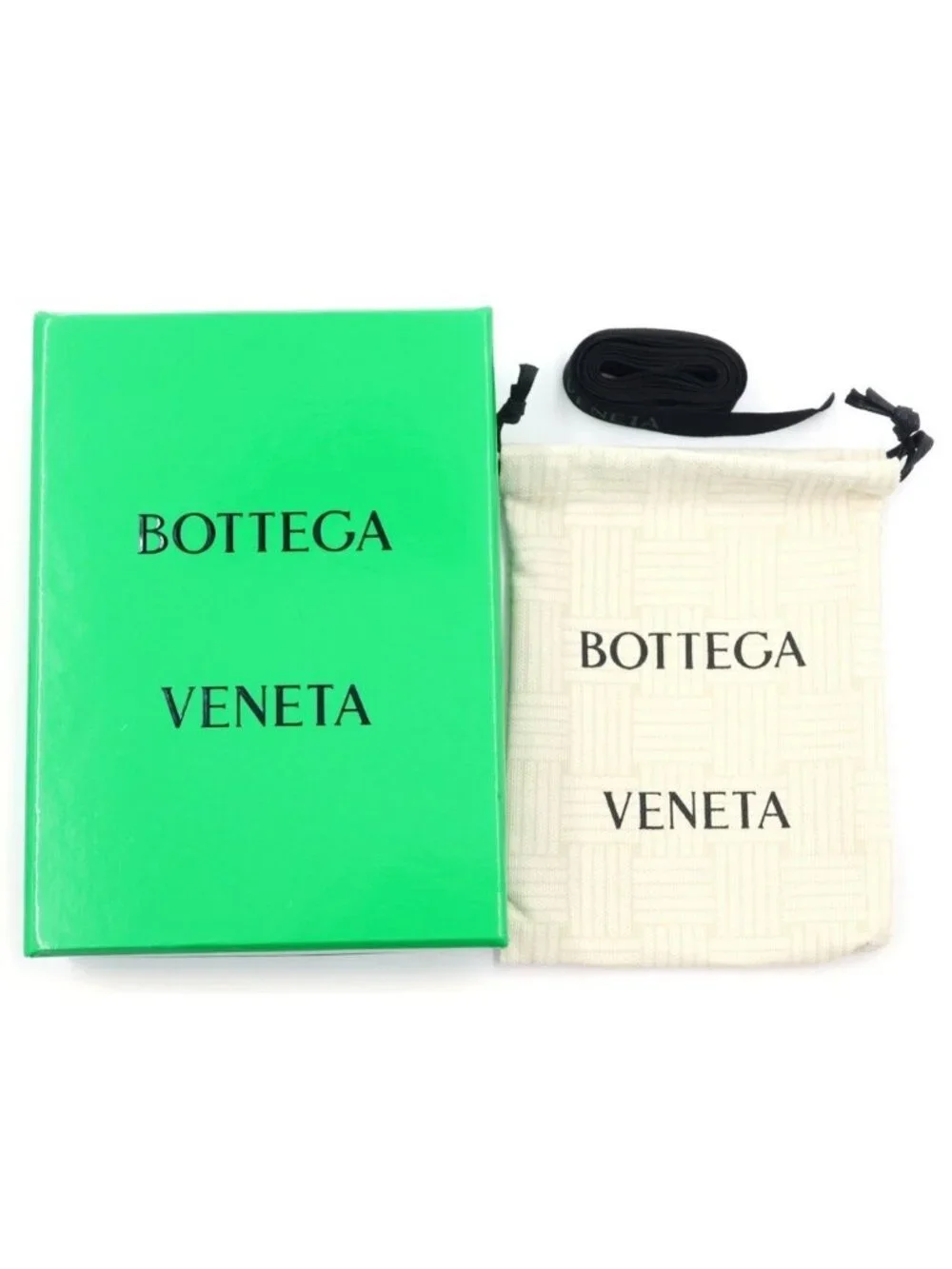 Bottega Veneta Calfskin Wallet with Intrecciato Coin Purse Bifold Black